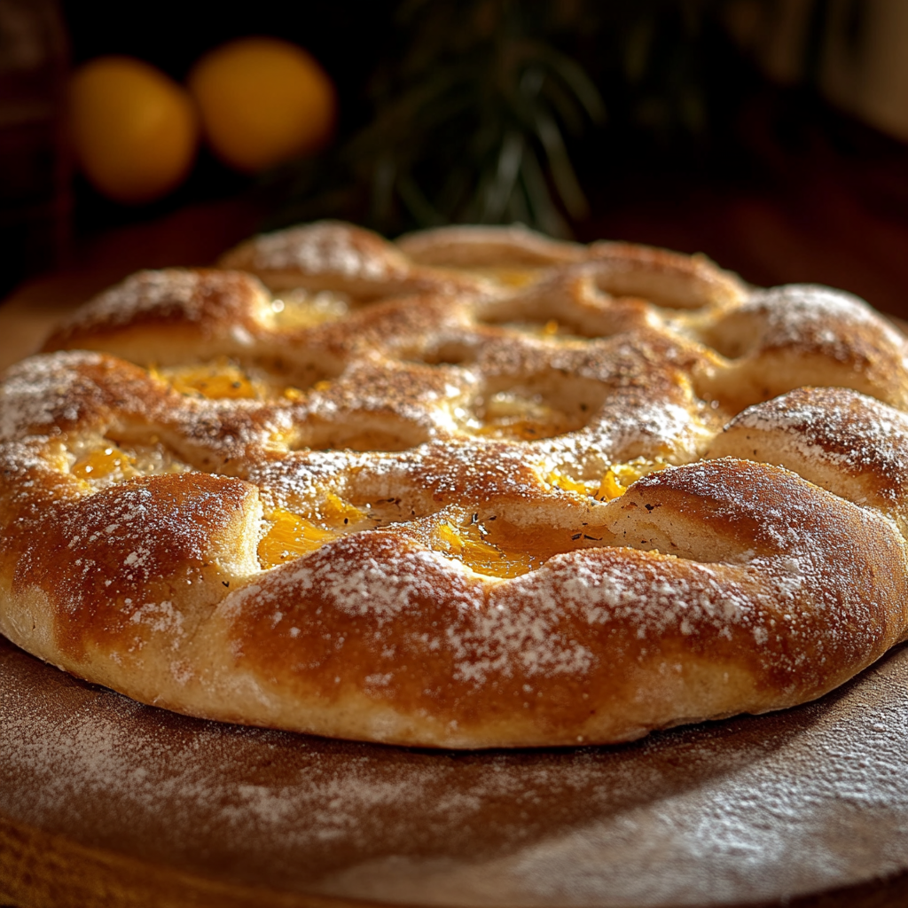 Fougasse Sucrée à la Fleur d'Oranger