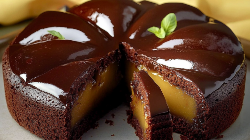 Gâteau poires chocolat