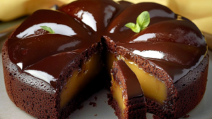 Gâteau poires chocolat