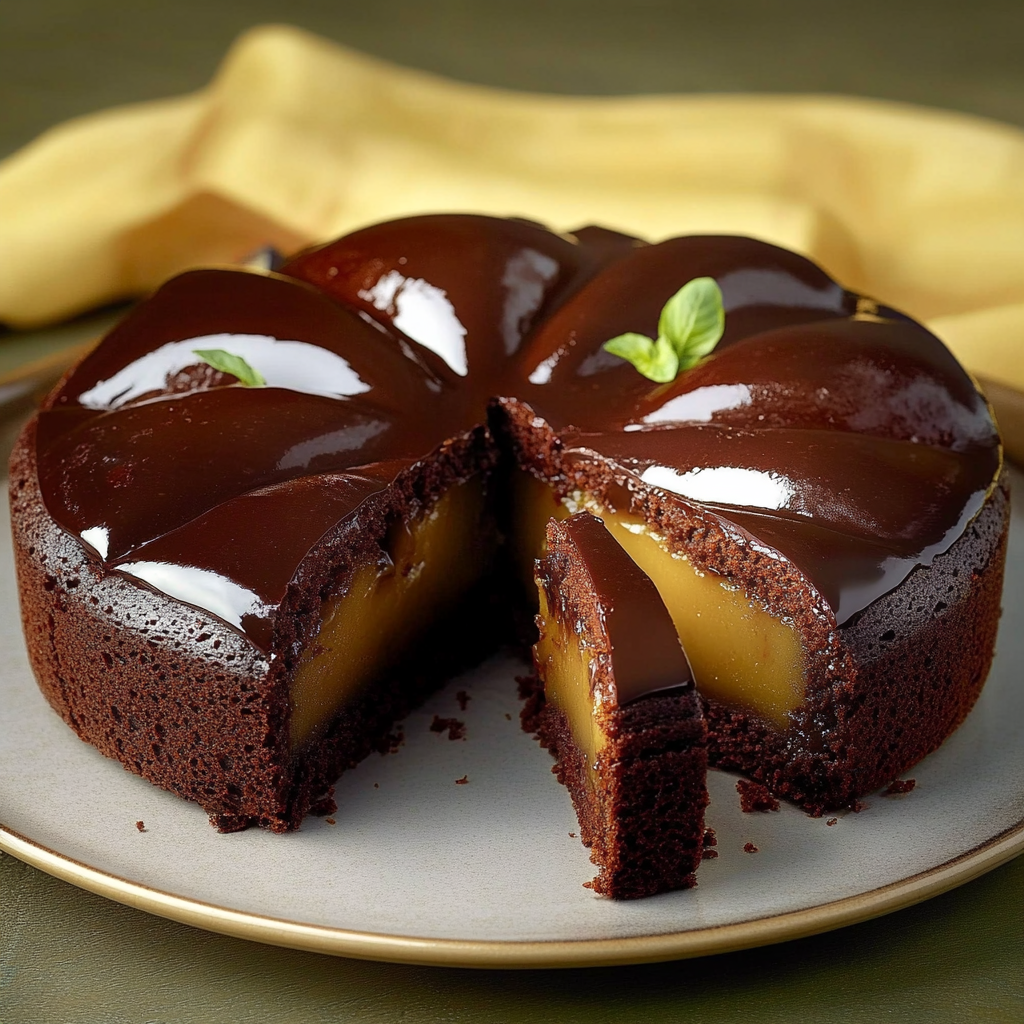 Gâteau poires chocolat