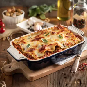 Recette de Lasagnes aux Saucisses et Mozzarella