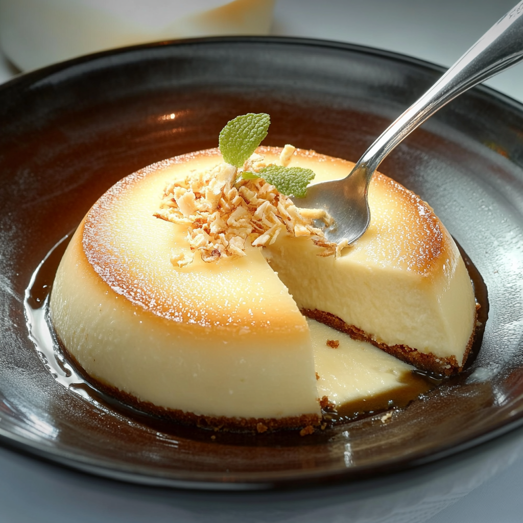 fondant à la noix de coco