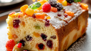 Cake aux Fruits Confits