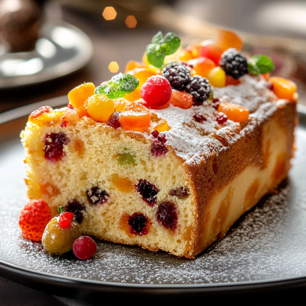 Cake aux Fruits Confits