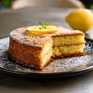 Recette de Gâteau de Semoule à la Noix de Coco et au Citron