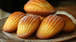 madeleines moelleuses au beurre
