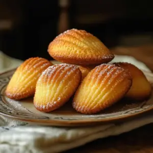 madeleines moelleuses au beurre