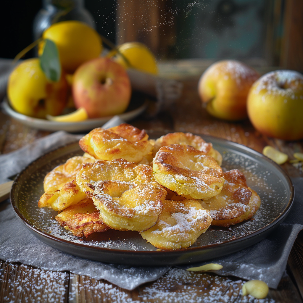 beignets de pommes à la poêle depuis recettemoderne.com