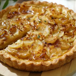 Tarte aux Oignons Alsacienne