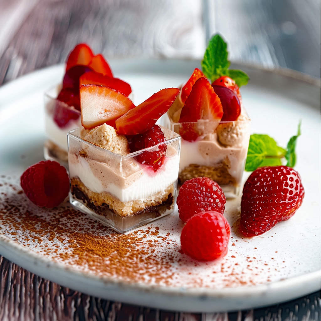 Délicieux Tiramisu Fraises et Spéculoos