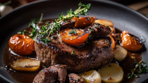 bœuf braisé aux dinde et à la tomate
