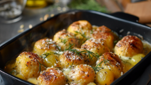 choux de Bruxelles et pommes de terre