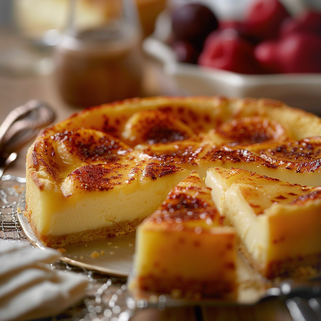 Recette de Tarte au Fromage Délicieusement Crémeuse