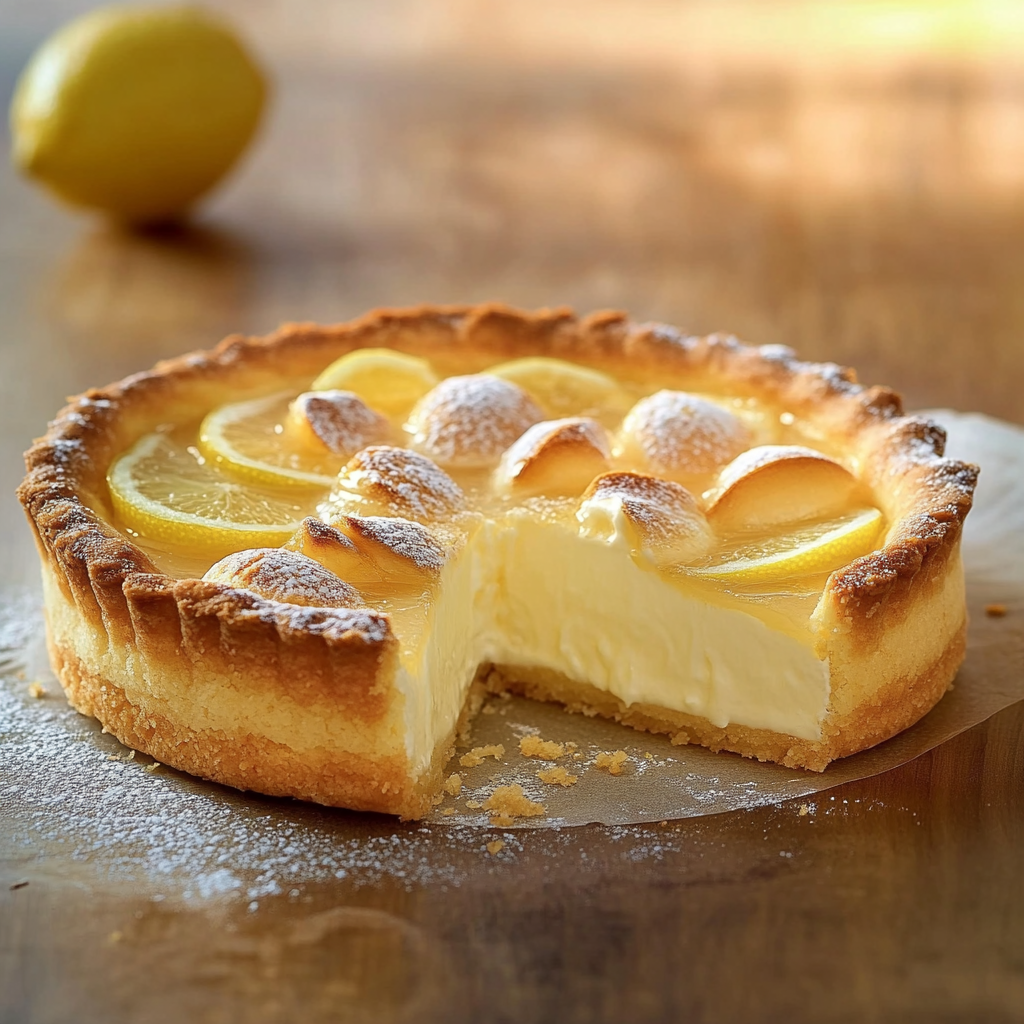 Tarte Crémeuse au Citron