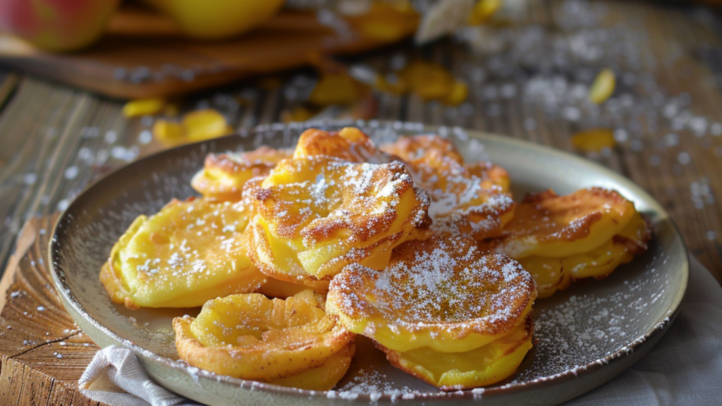 beignets de pommes à la poêle depuis recettemoderne.com