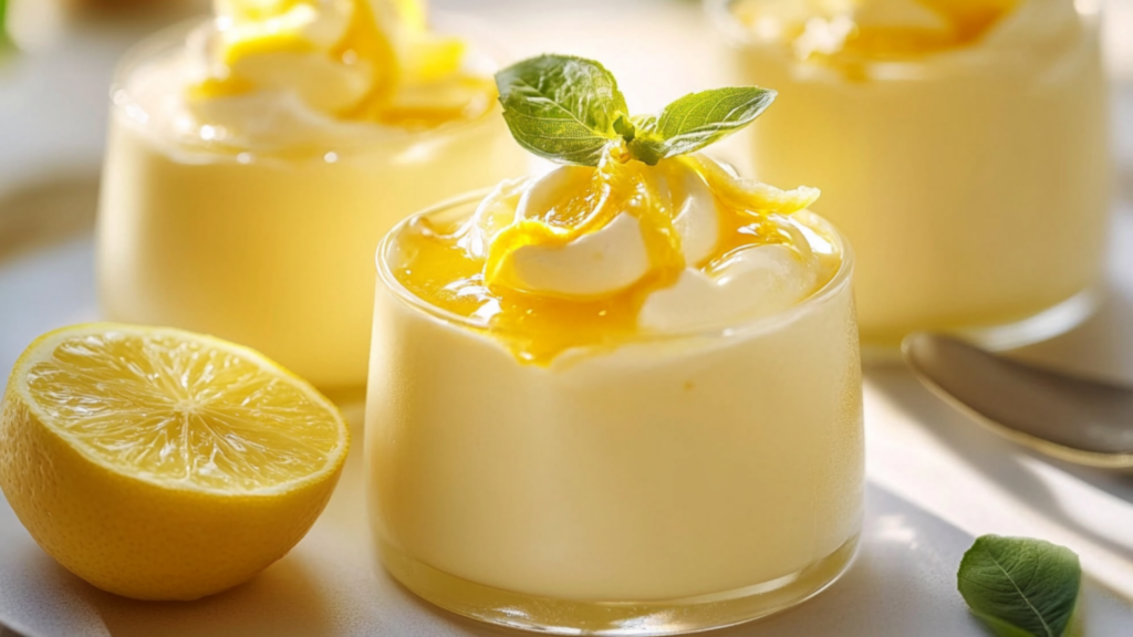 mousse au citron