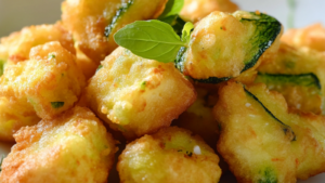 beignets de courgettes à la cuillère