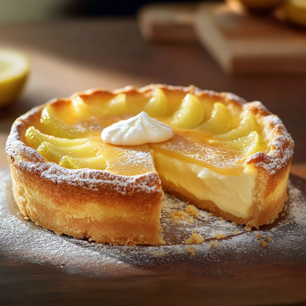 Tarte Crémeuse au Citron