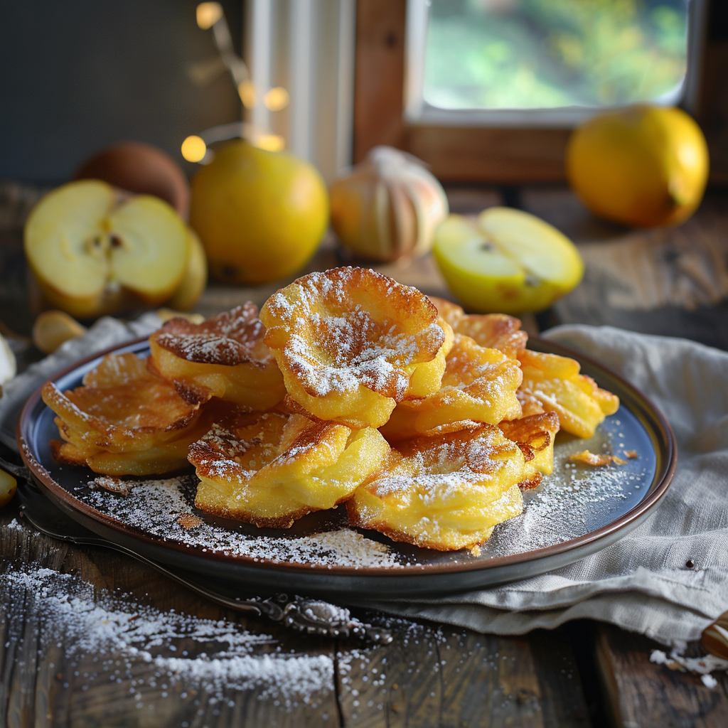 beignets de pommes à la poêle depuis recettemoderne.com