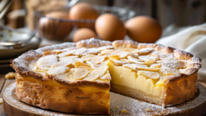 Recette de la Torta della Nonna depuis recettemoderne.com