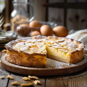 Recette de la Torta della Nonna depuis recettemoderne.com