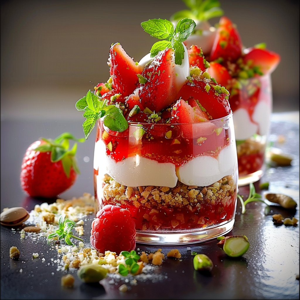 Tartare de Fraises depuis recettemoderne.com