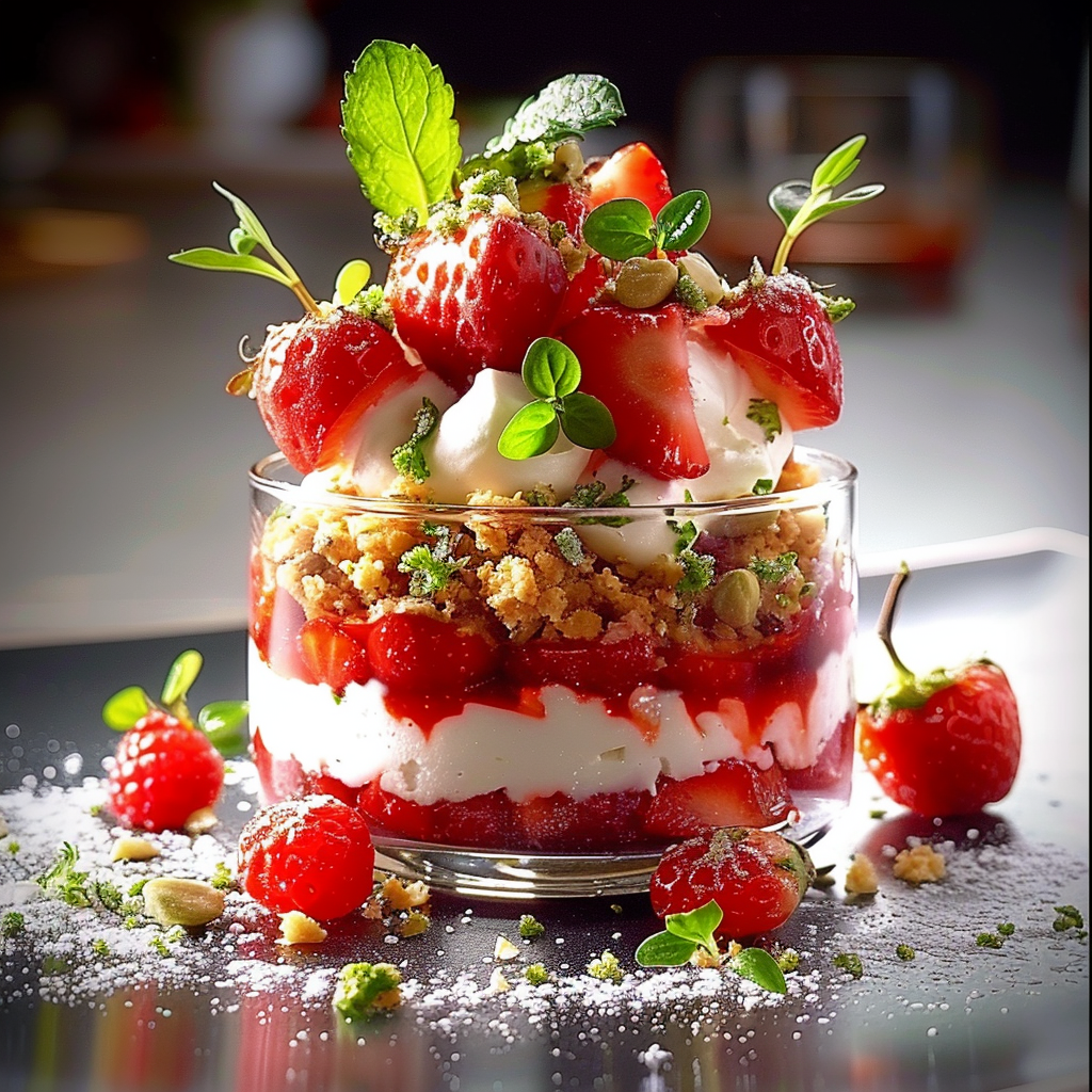 Tartare de Fraises depuis recettemoderne.com