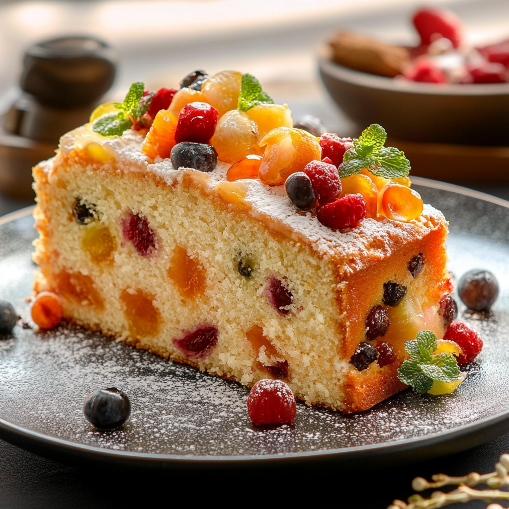 Cake aux Fruits Confits
