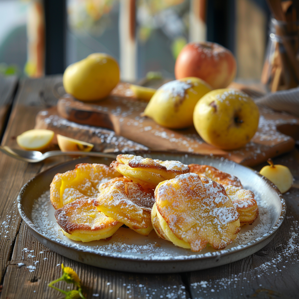beignets de pommes à la poêle depuis recettemoderne.com