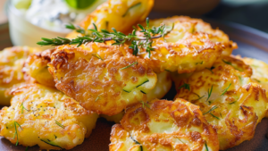 Recette de Beignets de Courgettes à la Cuillère