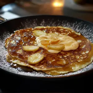 Crêpes Alsaciennes Épaisses aux Pommes