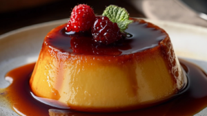 flan au café