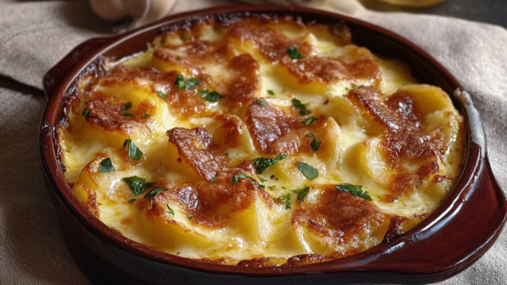 gratin franc-comtois à la Morteau
