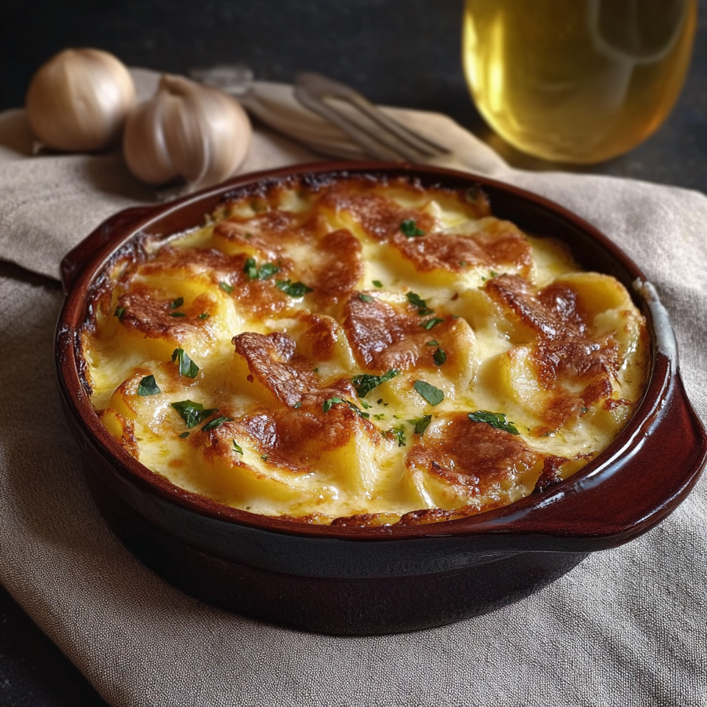 gratin franc-comtois à la Morteau