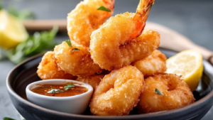 beignets de crevettes