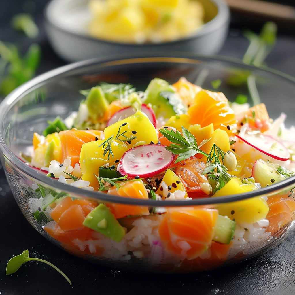 Salade hawaïenne