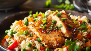 Recette de Riz Frit au Poulet : Un Plat Asiatique Délicieux à Essayer à la Maison