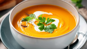 Soupe de Carotte à la Vache qui Rit Depuis recettemoderne.com