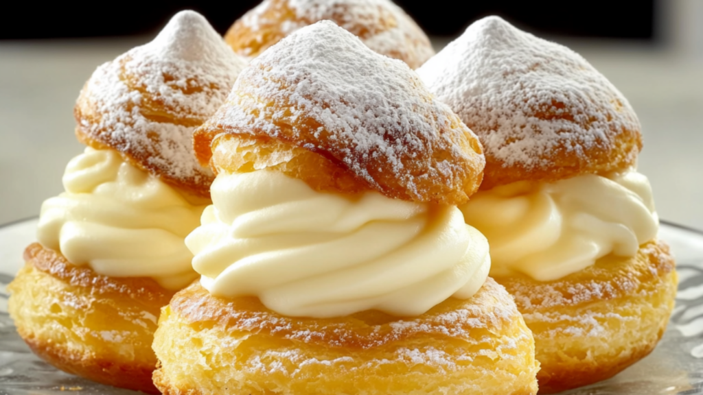 Choux à la Crème Pâtissière Depuis recettemoderne.com