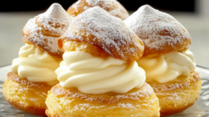 Choux à la Crème Pâtissière Depuis recettemoderne.com