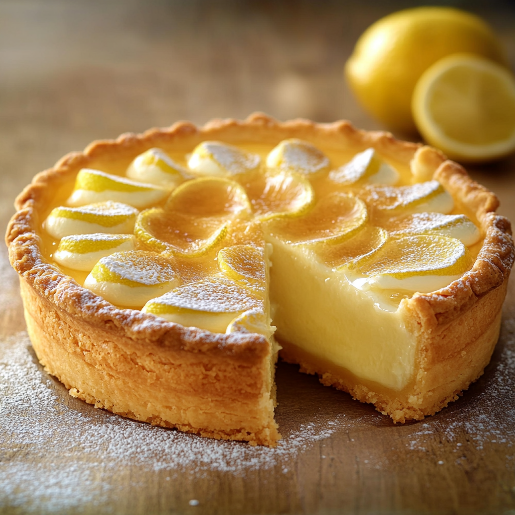 Tarte Crémeuse au Citron