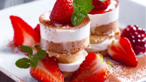 Délicieux Tiramisu Fraises et Spéculoos