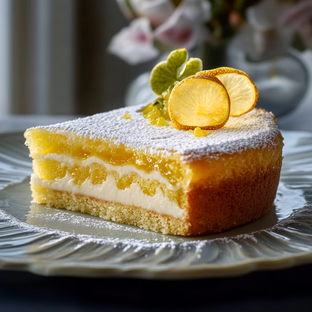 Recette de Gâteau au Citron Moelleux