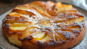 Gâteau à la poêle aux pommes
