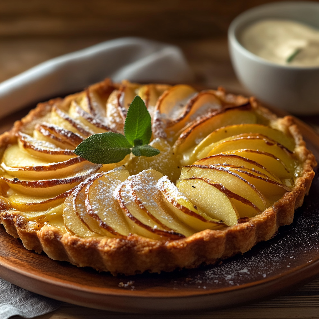 Tarte Fine aux Pommes