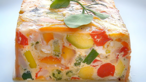 terrine de thon froide aux légumes