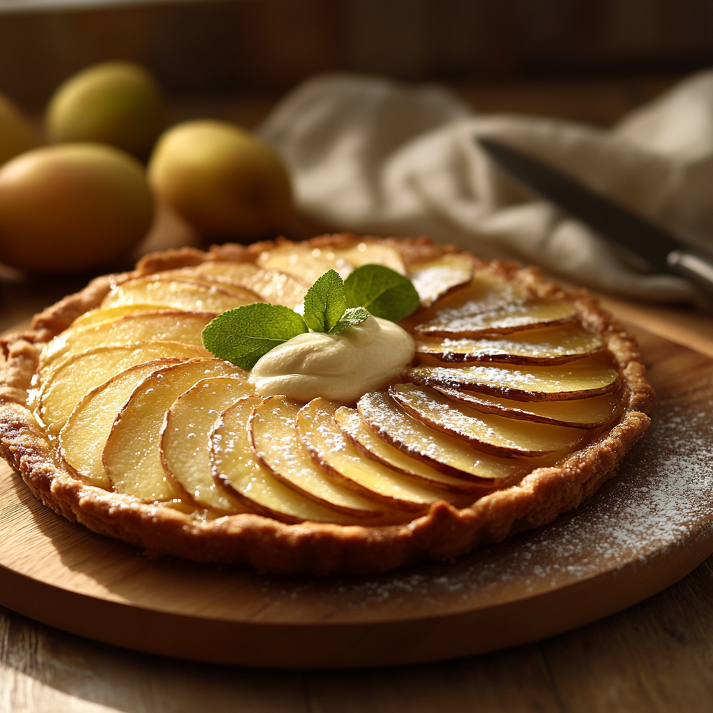 Tarte Fine aux Pommes