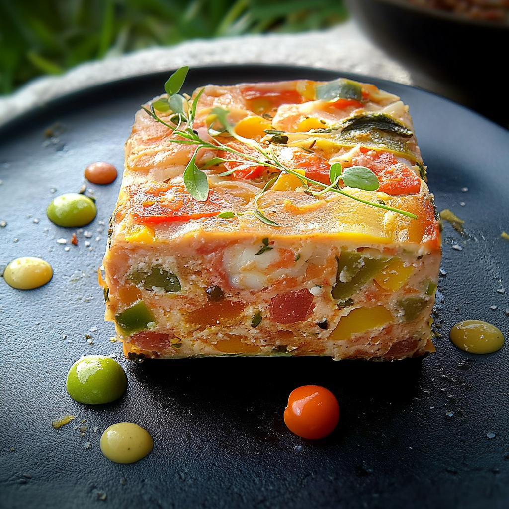 terrine de thon froide aux légumes