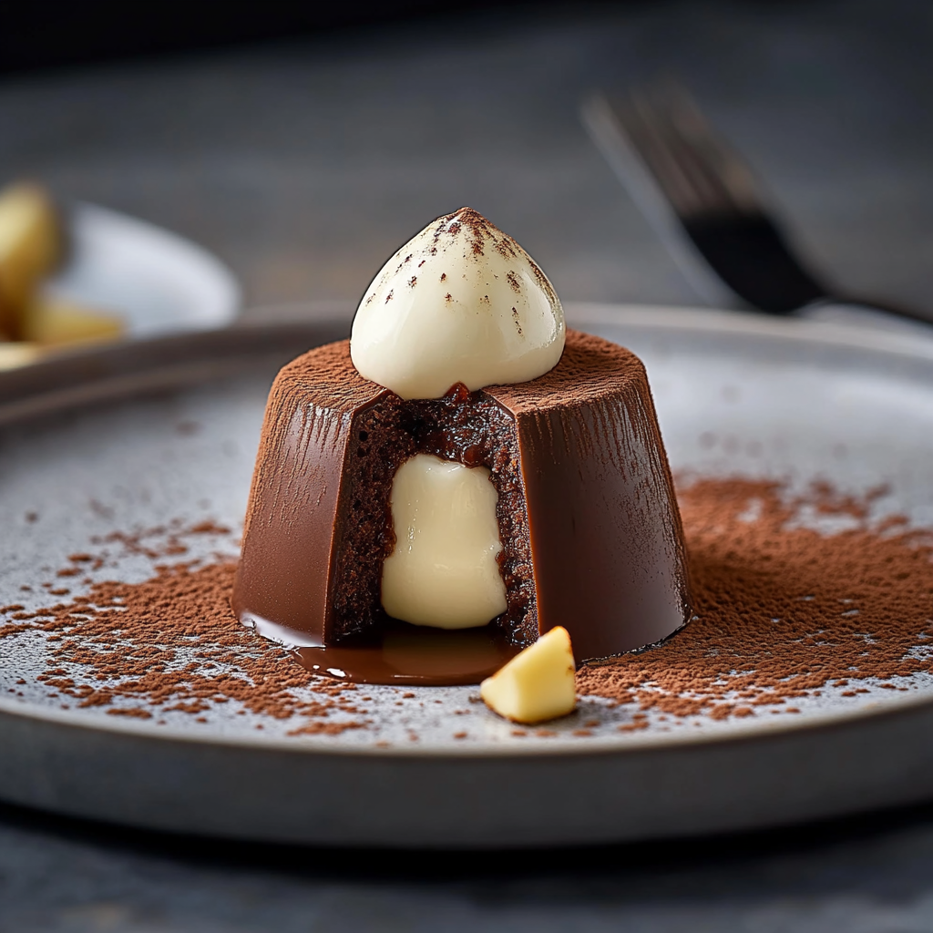 fondants au chocolat au lait