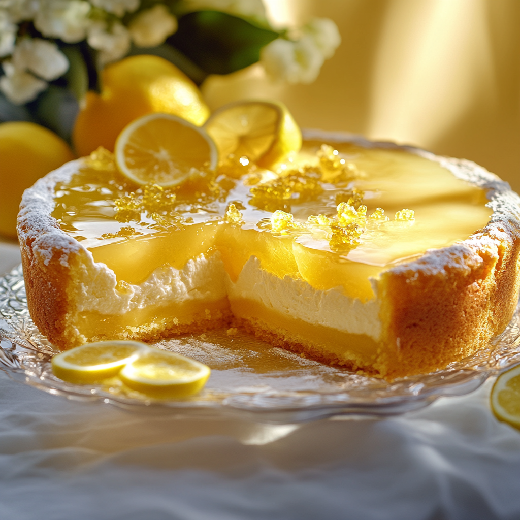 Recette de Gâteau au Citron Moelleux